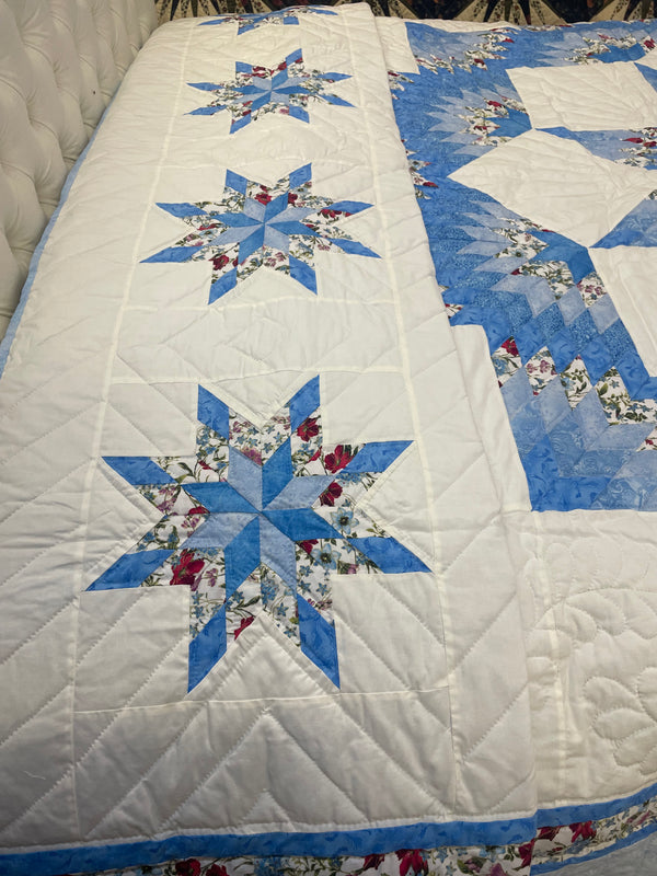 Broken Star Queen Quilt