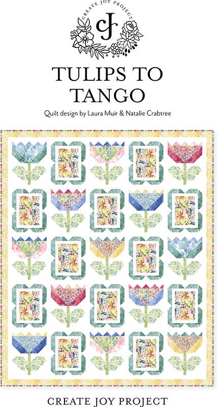 Tulips to Tango Quilt pattern