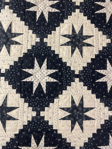 Eight Point Star King Quilt