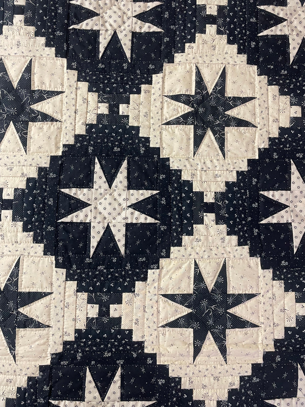 Eight Point Star King Quilt