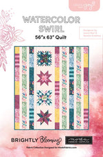 Watercolor Swirl Quilt Pattern