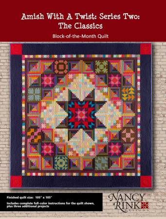 Amish with a Twist Two Block of the month Kit